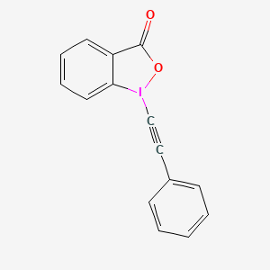 1-(2-Phenylethynyl)-1,2-benziodoxol-3(1H)-one - (181934-31-6)