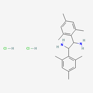 (+/-)-1,2-Bis(2,4,6-trimethylphenyl)ethylenediamine Dihydrochloride - (1820706-16-8)