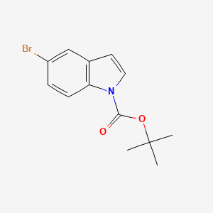 1H-Indole-1-carboxylic acid, 5-bromo-, 1,1-dimethylethyl ester - (182344-70-3)