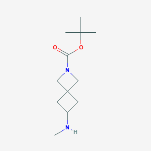 tert-butyl6-(methylamino)-2-azaspiro[3.3]heptane-2-carboxylate - (1824024-00-1)