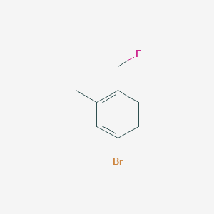 4-Bromo-1-(fluoromethyl)-2-methylbenzene - (1824142-81-5)