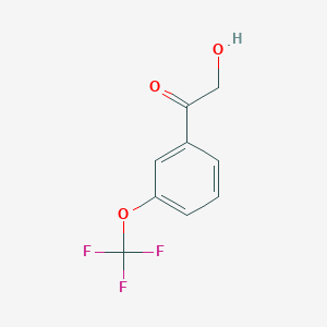 2-Hydroxy-3闁炽儻鎷�trifluoromethoxy)acetophenone - (1824284-50-5)
