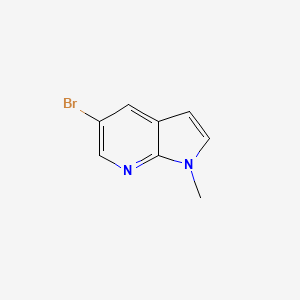 1H-Pyrrolo[2,3-b]pyridine, 5-bromo-1-methyl- - (183208-22-2)