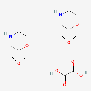 2,5-Dioxa-8-aza-spiro[3.5]nonane hemioxalate - (1845713-71-4)