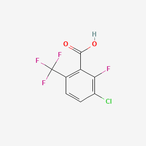 3-Chloro-2-fluoro-6-(trifluoromethyl)benzoic acid - (186517-41-9)