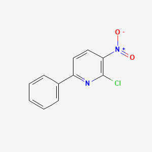 2-chloro-3-nitro-6-phenylpyridine - (187242-88-2)