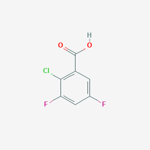 2-Chloro-3,5-difluorobenzoic acid - (189024-26-8)