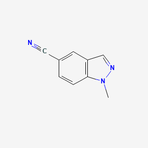 1-Methyl-1H-indazole-5-carbonitrile - (189107-45-7)