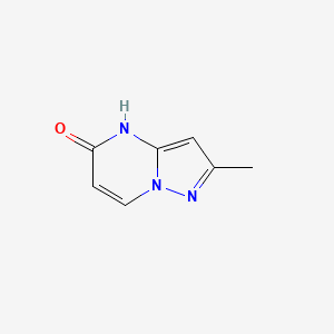 2-Methylpyrazolo[1,5-a]pyriMidin-5-ol - (189116-35-6)