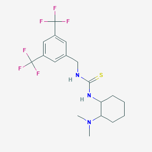 1-(3,5-Bis(trifluoromethyl)benzyl)-3-((1S,2S)-2-(dimethylamino)cyclohexyl)thiourea - (1908529-26-9)
