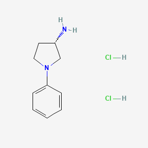 (3S)-1-phenylpyrrolidin-3-amine dihydrochloride - (1909294-50-3)