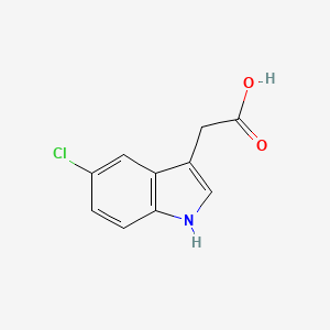 1H-Indole-3-acetic acid, 5-chloro- - (1912-45-4)