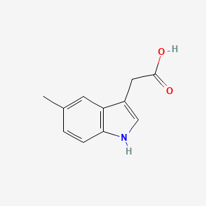 1H-Indole-3-acetic acid, 5-methyl- - (1912-47-6)