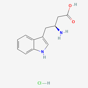 1H-Indole-3-butanoic acid, β-amino-, (βS)- - (192003-01-3)
