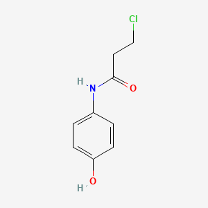 3-CHLORO-N-(4-HYDROXYPHENYL)PROPIONAMIDE - (19314-10-4)