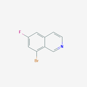 8-bromo-6-fluoroisoquinoline - (1935199-41-9)