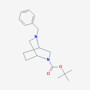 tert-butyl 5-benzyl-2,5-diazabicyclo[2.2.2]octane-2-carboxylate - (1935512-81-4)