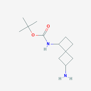 tert-ButylN-(2-aminospiro[3.3]heptan-7-yl)carbamate - (1935599-97-5)
