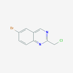 6-Bromo-2-(chloromethyl)quinazoline - (1936538-67-8)
