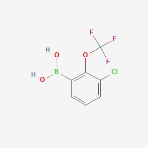 3-Chloro-2-(trifluoromethoxy)phenylboronic acid - (1942072-67-4)