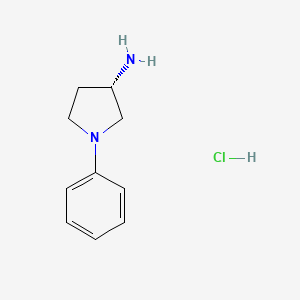 (3S)-1-phenylpyrrolidin-3-amine hydrochloride - (1955474-17-5)