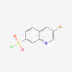 3-Bromoquinoline-7-sulfonyl chloride - (1956331-36-4)
