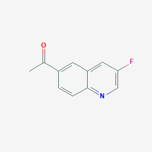 1-(3-Fluoroquinolin-6-yl)ethanone - (1956331-78-4)
