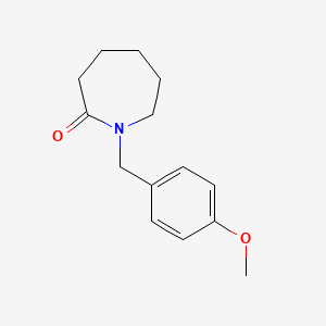 1-[(4-methoxyphenyl)methyl]azepan-2-one - (1956354-75-8)