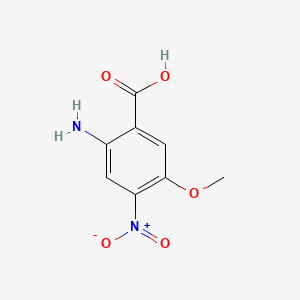 2-Amino-5-methoxy-4-nitrobenzoic acid - (196194-99-7)