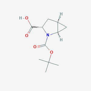 2-Azabicyclo[3.1.0]hexane-2,3-dicarboxylic acid, 2-(1,1-dimethylethyl) ester, (1R,3S,5R)- - (197142-34-0)