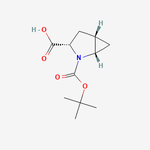 2-Azabicyclo[3.1.0]hexane-2,3-dicarboxylic acid, 2-(1,1-dimethylethyl) ester, (1S,3S,5S)- - (197142-36-2)