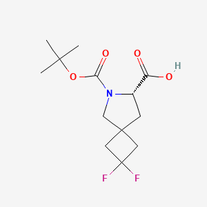 (7S)-6-tert-butoxycarbonyl-2,2-difluoro-6-azaspiro[3.4]octane-7-carboxylic acid - (1980007-36-0)