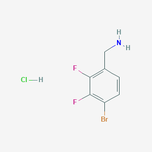 (4-Bromo-2,3-difluorophenyl)methanamine hydrochloride - (1980086-47-2)