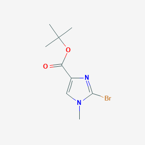 tert-butyl 2-bromo-1-methyl-1H-imidazole-4-carboxylate - (1987897-04-0)