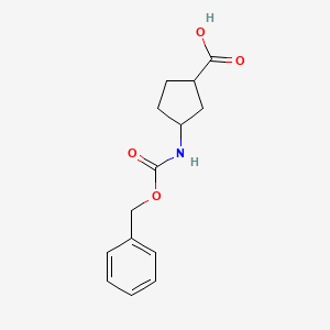 cis-N-Cbz-3-aminocyclopentanecarboxylicAcid - (19946-44-2)