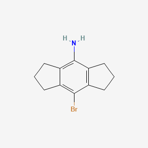 8-Bromo-1,2,3,5,6,7-hexahydro-s-indacen-4-amine - (1995037-57-4)