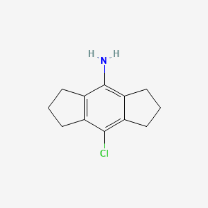 8-Chloro-1,2,3,5,6,7-hexahydro-s-indacen-4-amine - (1995072-64-4)