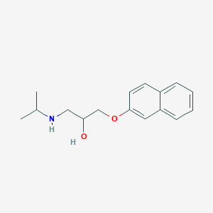 [2-HYDROXY-3-(NAPHTHALEN-2-YLOXY)PROPYL](PROPAN-2-YL)AMINE - (2007-72-9)