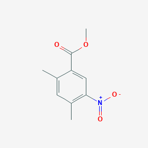 Benzoic acid, 2,4-dimethyl-5-nitro-, methyl ester - (202264-66-2)