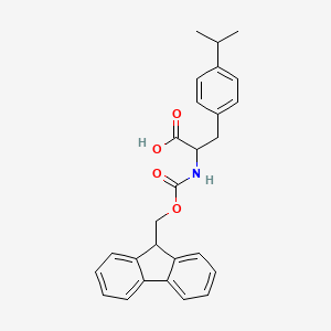 (S)-2-(9H-FLUOREN-9-YLMETHOXYCARBONYLAMINO)-3-(4-ISOPROPYL-PHENYL)-PROPIONIC ACID - (204384-73-6)