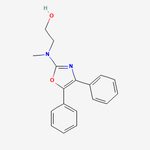 2-[4,5-Diphenyl-2-oxazolyl(methyl)amino]ethanol - (20503-78-0)