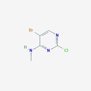 (5-BroMo-2-chloro-pyriMidin-4-yl)-Methyl-aMine - (205672-24-8)