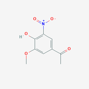 1-(4-Hydroxy-3-methoxy-5-nitro-phenyl)-ethanone - (20716-41-0)