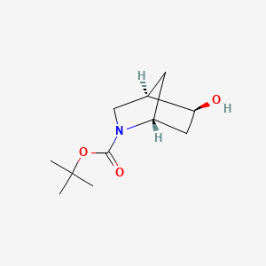 tert-butyl (1R,4R,5S)-5-hydroxy-2-azabicyclo[2.2.1]heptane-2-carboxylate - (207405-69-4)