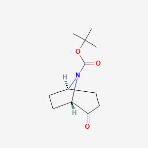 tert-butyl (1S,5R)-2-oxo-8-azabicyclo[3.2.1]octane-8-carboxylate - (208038-02-2)