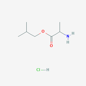 2-methylpropyl (2S)-2-aminopropanoate hydrochloride - (208117-11-7)