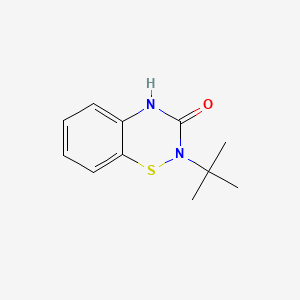 2-(tert-Butyl)-2H-benzo[e][1,2,4]thiadiazin-3(4H)-one - (2089034-24-0)