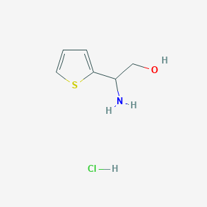 2-Amino-2-(2-thienyl)ethanol hydrochloride - (2089378-72-1)