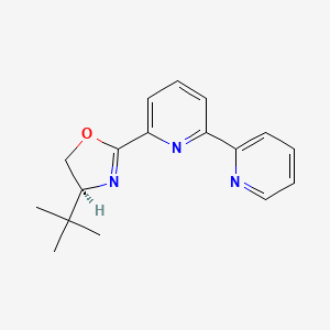 (S)-2-([2,2'-Bipyridin]-6-yl)-4-(tert-butyl)-4,5-dihydrooxazole - (2095304-34-8)