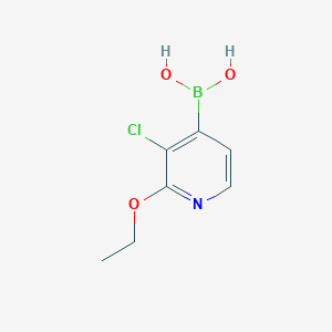 3-Chloro-2-ethoxypyridine-4-boronic acid - (2096333-52-5)